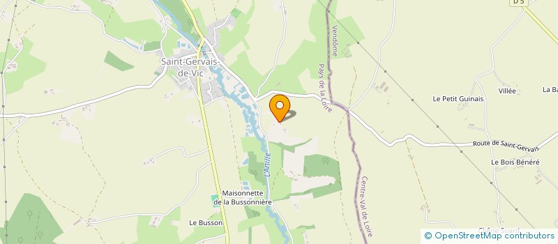 localisation de l'entreprise MONSIEUR YVES CISSE  VAL-D'ETANGSON