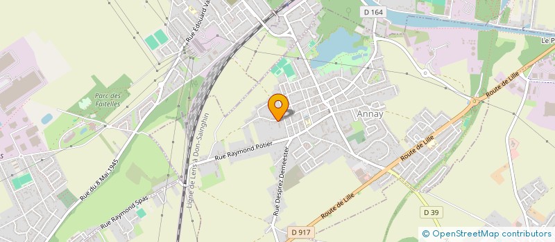localisation de l'entreprise MONSIEUR YVES CLEENEWERCK à ANNAY