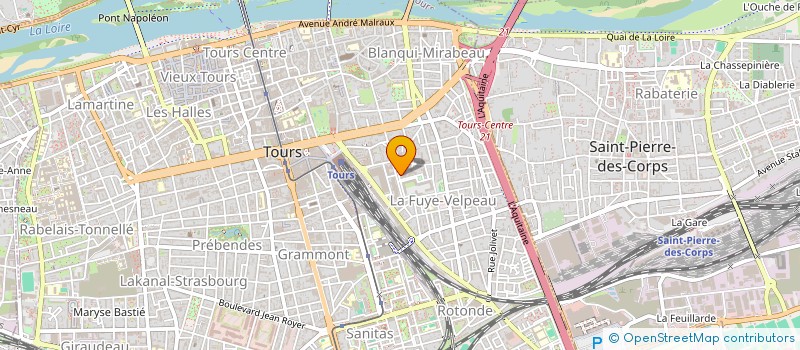 localisation de l'entreprise MONSIEUR YVES CLERC  TOURS