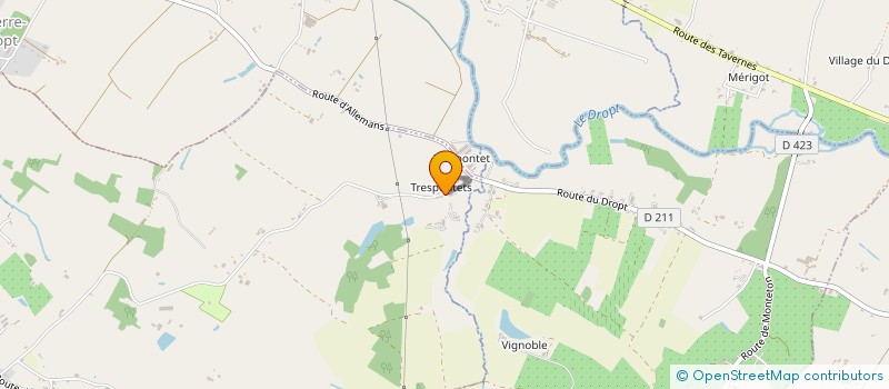 localisation de l'entreprise MONSIEUR YVES CLERC  LEVIGNAC-DE-GUYENNE