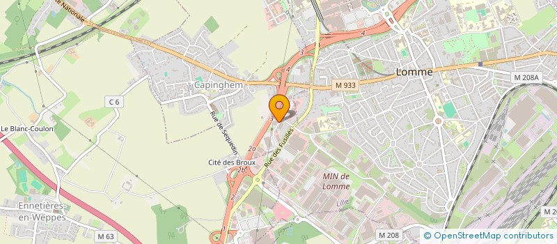 localisation de l'entreprise MONSIEUR YVES COATSALIOU à LILLE