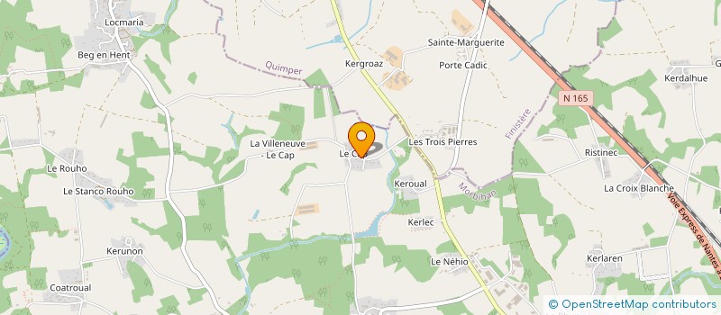 localisation de l'entreprise MONSIEUR YVES COCHEVELOU à GUIDEL