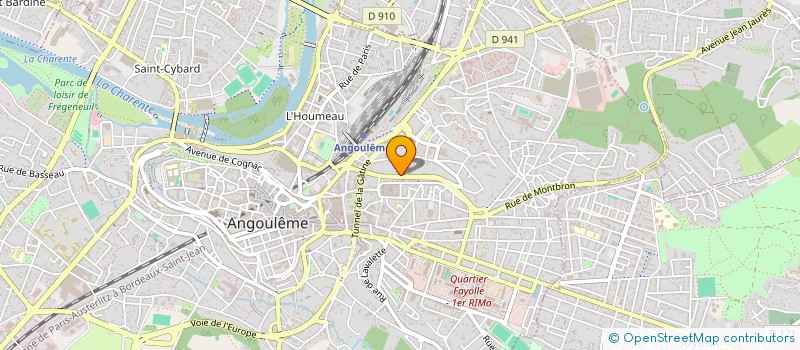 localisation de l'entreprise MONSIEUR YVES COHEN à ANGOULEME