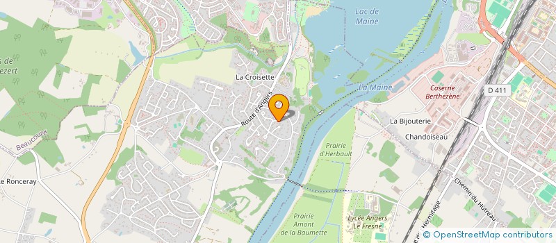localisation de l'entreprise MONSIEUR YVES COIGNARD à BOUCHEMAINE