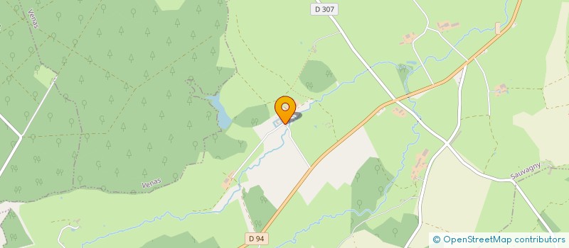 localisation de l'entreprise MONSIEUR YVES COLLINET  SAUVAGNY