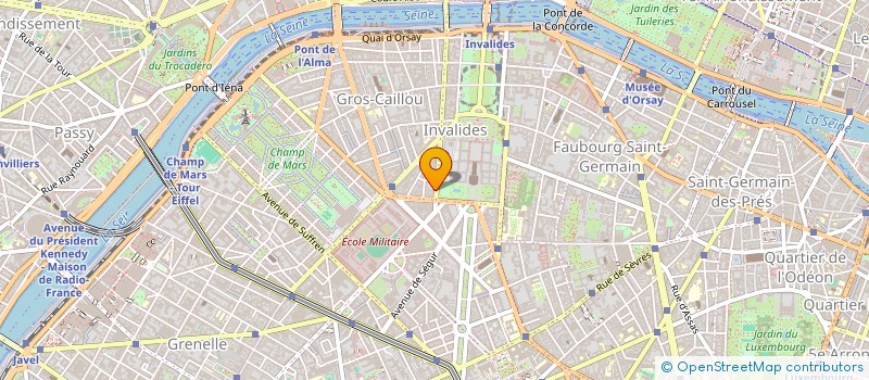 localisation de l'entreprise MONSIEUR YVES COLMOU  PARIS