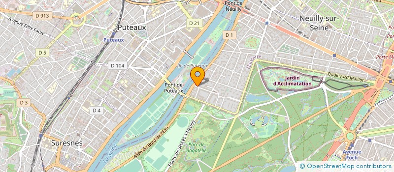 localisation de l'entreprise MONSIEUR YVES COLOMBE à NEUILLY-SUR-SEINE