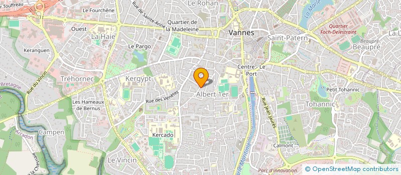 localisation de l'entreprise MONSIEUR YVES COMISSO à VANNES