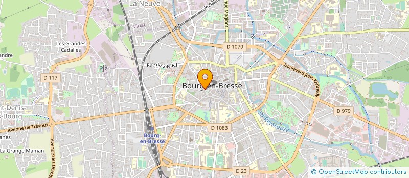 localisation de l'entreprise MONSIEUR YVES CONTENT à BOURG-EN-BRESSE