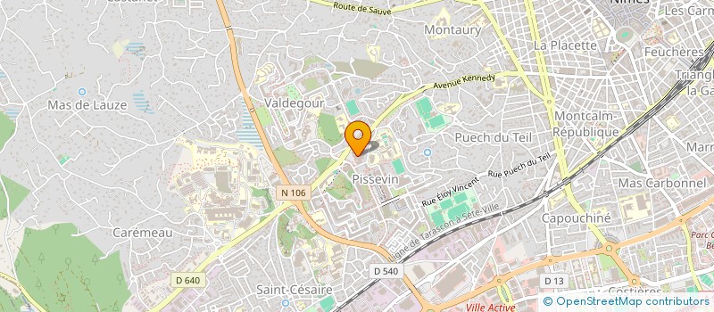 localisation de l'entreprise MONSIEUR YVES CORBES à NIMES