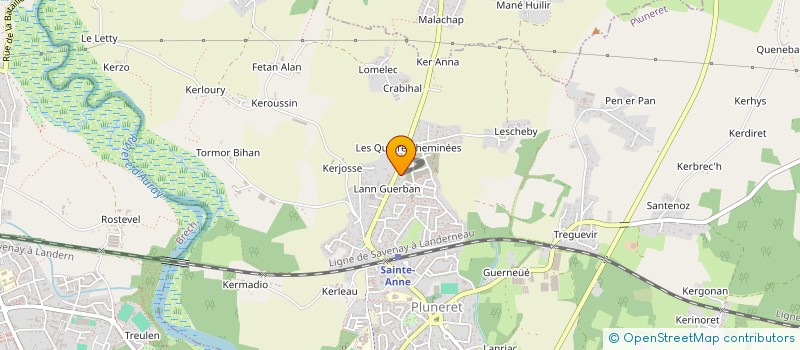 localisation de l'entreprise MONSIEUR YVES CORFMAT  PLUNERET