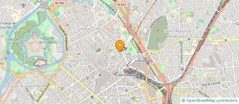 localisation de l'entreprise MONSIEUR YVES CORNET à LILLE