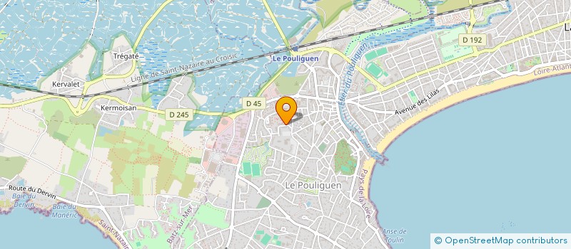 localisation de l'entreprise MONSIEUR YVES CORNETTE DE SAINT CYR à LE POULIGUEN