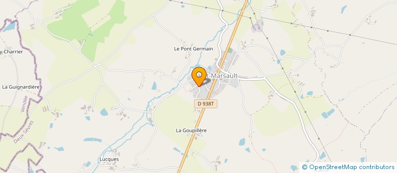 localisation de l'entreprise MONSIEUR YVES CORNUAULT  LA FORET-SUR-SEVRE