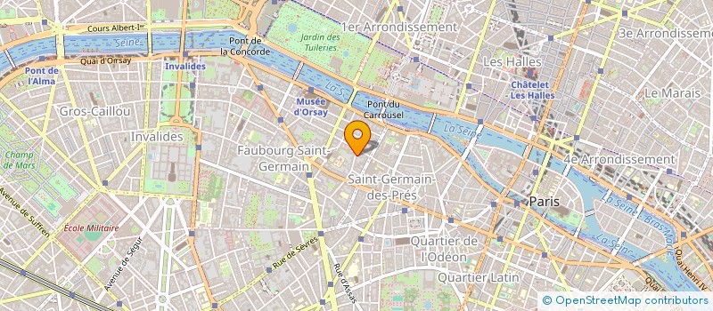 localisation de l'entreprise MONSIEUR YVES CORPOREAU à PARIS