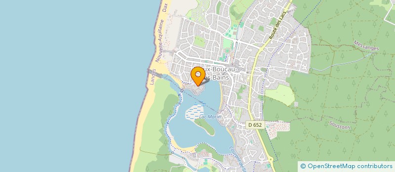 localisation de l'entreprise MONSIEUR YVES CORRION  VIEUX-BOUCAU-LES-BAINS