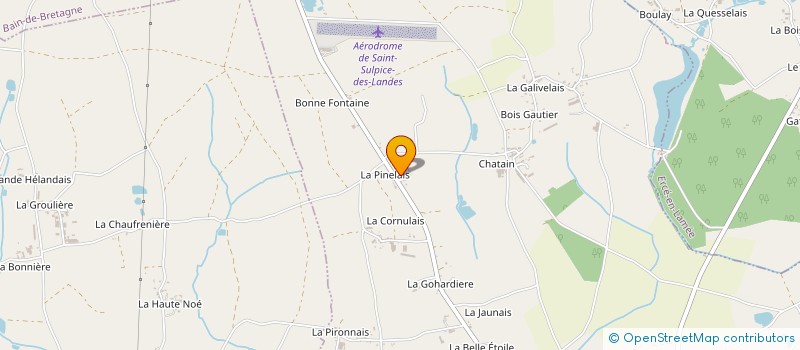 localisation de l'entreprise MONSIEUR YVES COSSARD  SAINT-SULPICE-DES-LANDES