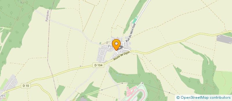 localisation de l'entreprise MONSIEUR YVES COSSETTINI  PRENOIS