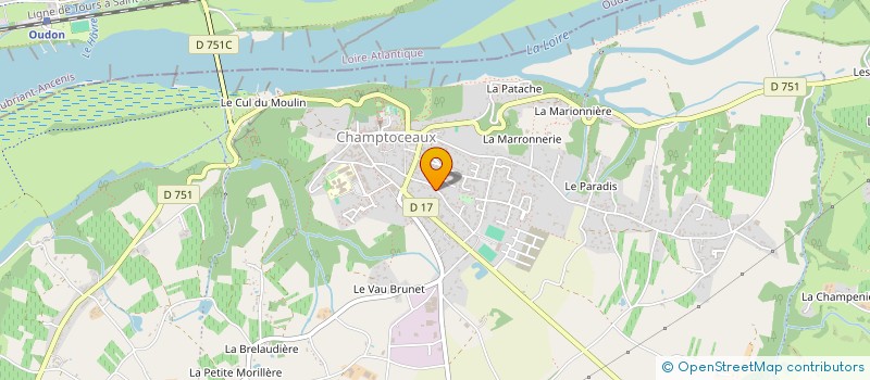 localisation de l'entreprise MONSIEUR YVES COTINAT à OREE-D'ANJOU