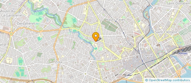 localisation de l'entreprise MONSIEUR YVES COUILLARD à NANTES