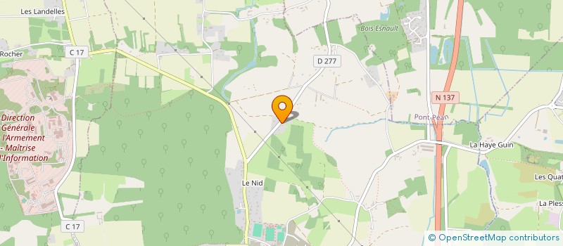 localisation de l'entreprise MONSIEUR YVES COULOMBEL  LAILLE