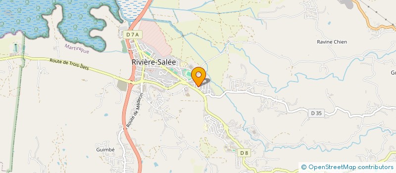 localisation de l'entreprise MONSIEUR YVES COURTOIS à RIVIERE-SALEE