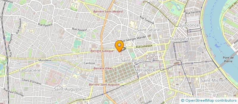 localisation de l'entreprise MONSIEUR YVES COUTEAU à BORDEAUX