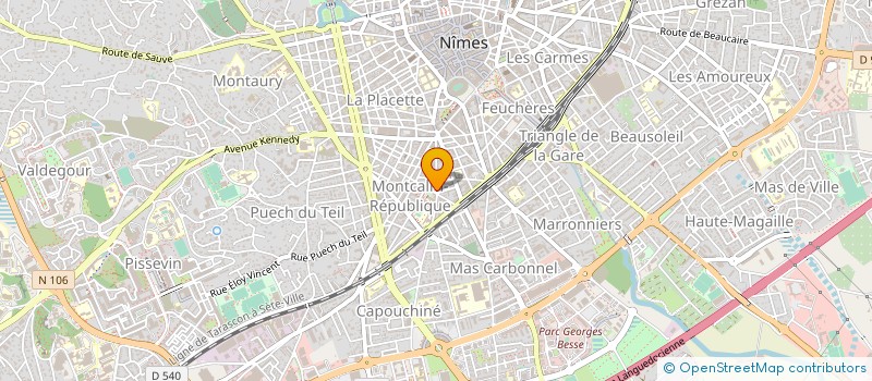 localisation de l'entreprise MONSIEUR YVES COUTON à NIMES