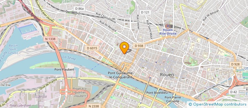 localisation de l'entreprise MONSIEUR YVES CRENN à ROUEN