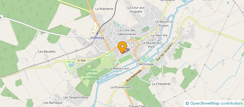 localisation de l'entreprise MONSIEUR YVES CRETON à VICQ-SUR-NAHON