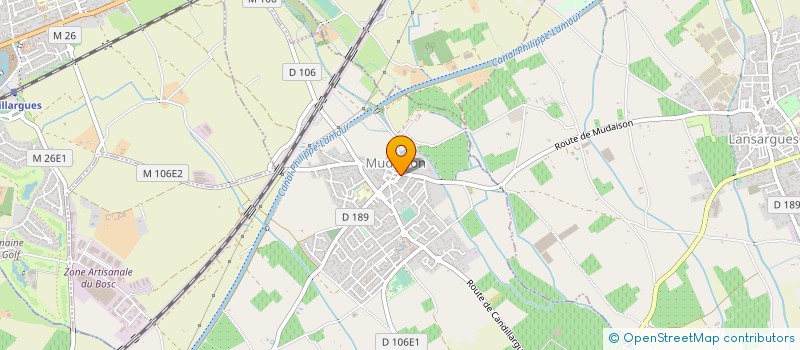 localisation de l'entreprise MONSIEUR YVES CURAN à MUDAISON