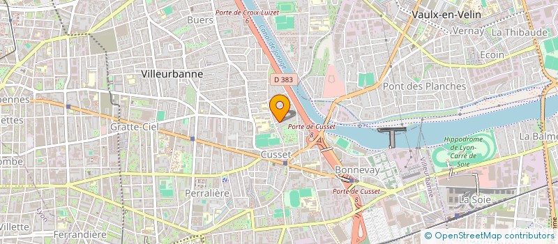 localisation de l'entreprise MONSIEUR YVES CURCHOD à VILLEURBANNE