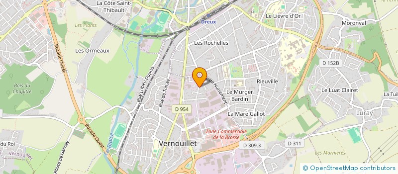 localisation de l'entreprise MONSIEUR YVES DABEAU à CHERISY
