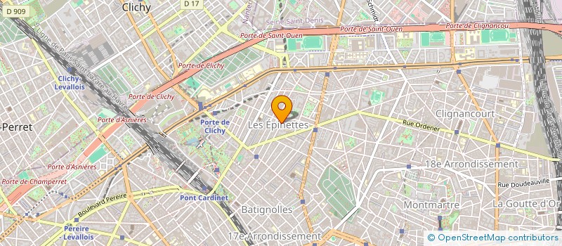 localisation de l'entreprise MONSIEUR YVES DAMOTTE à PARIS