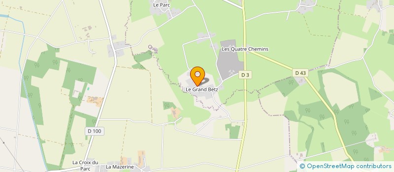 localisation de l'entreprise MONSIEUR YVES DANJON  QUILLY