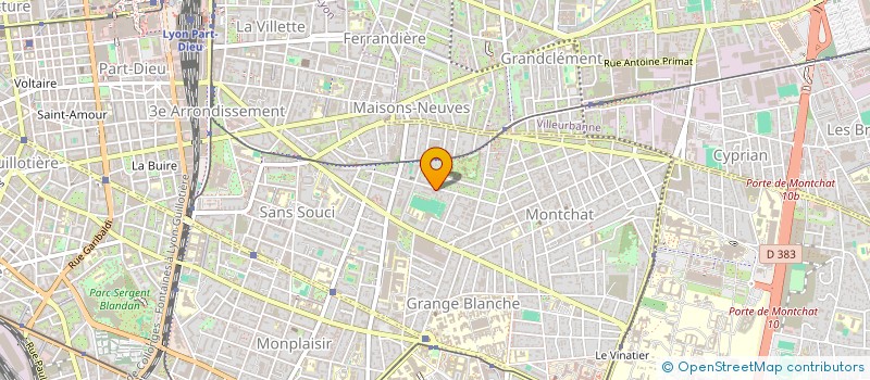 localisation de l'entreprise MONSIEUR YVES DARTEVEL  LYON