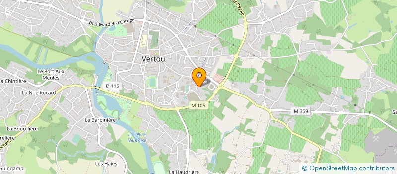 localisation de l'entreprise MONSIEUR YVES DE CACQUERAY-VALMENIER  SAINT-HERBLAIN