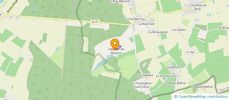 localisation de l'entreprise MONSIEUR YVES DE CADARAN  SAINT-MACAIRE-DU-BOIS