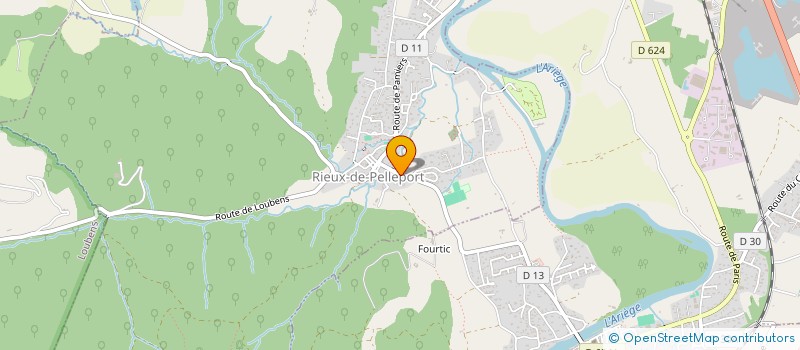 localisation de l'entreprise MONSIEUR YVES DE CARA à RIEUX-DE-PELLEPORT