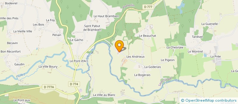 localisation de l'entreprise MONSIEUR YVES DE CASLOU  SAINT-GRAVE