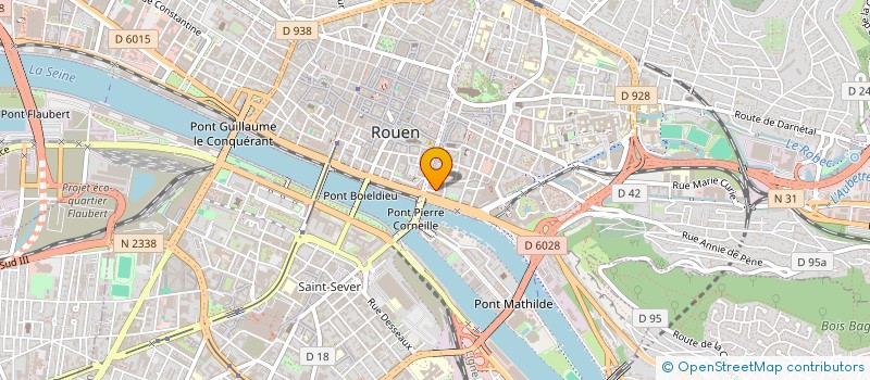 localisation de l'entreprise MONSIEUR YVES DE COUESPEL DE BOISGENCY  ROUEN