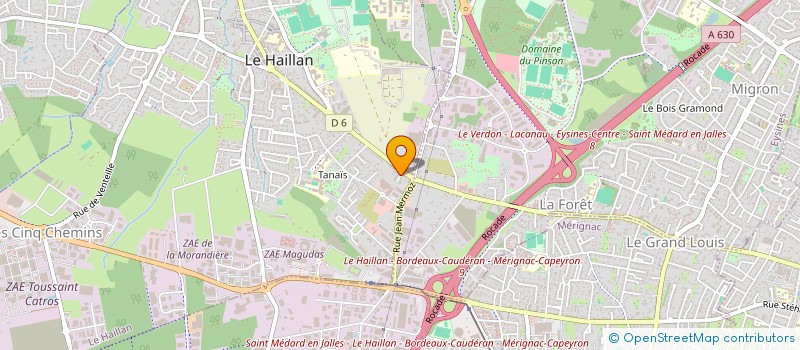 localisation de l'entreprise MONSIEUR YVES DE GASQUET à LE HAILLAN