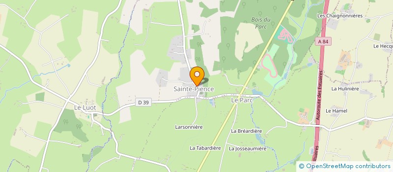 localisation de l'entreprise MONSIEUR YVES DEBROIZE à LE LUOT