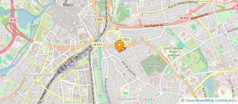 localisation de l'entreprise MONSIEUR YVES DECKER à METZ