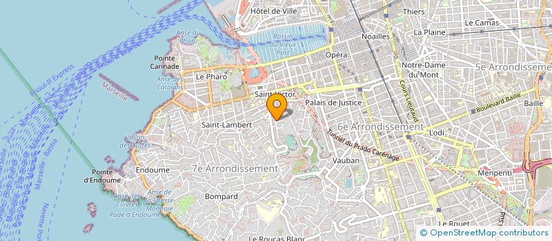 localisation de l'entreprise MONSIEUR YVES DECOTTIGNIES à MARSEILLE