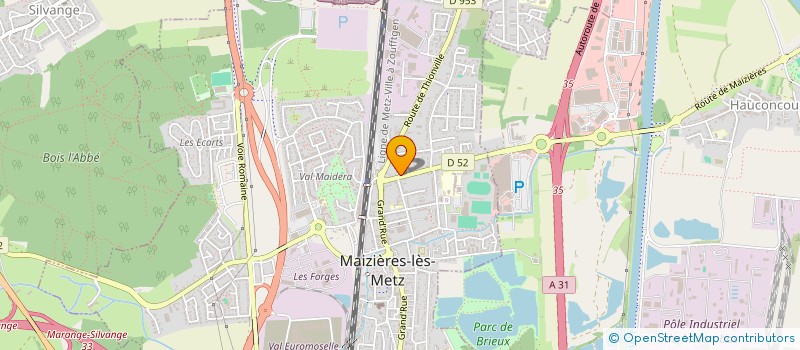 localisation de l'entreprise MONSIEUR YVES DEFFO KOUAM KAMDEM  MAIZIERES LES METZ