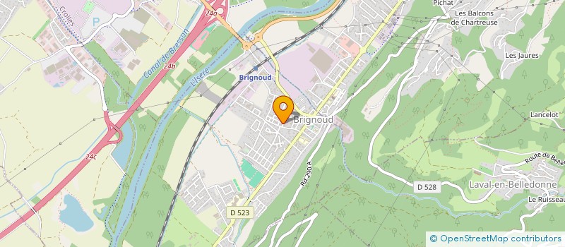 localisation de l'entreprise MONSIEUR YVES DEFORCHE  VILLARD-BONNOT