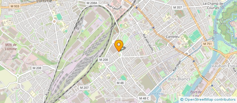 localisation de l'entreprise MONSIEUR YVES DELAPORTE à LILLE