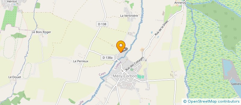 localisation de l'entreprise MONSIEUR YVES DELAUNAY à MEZIDON VALLEE D'AUGE