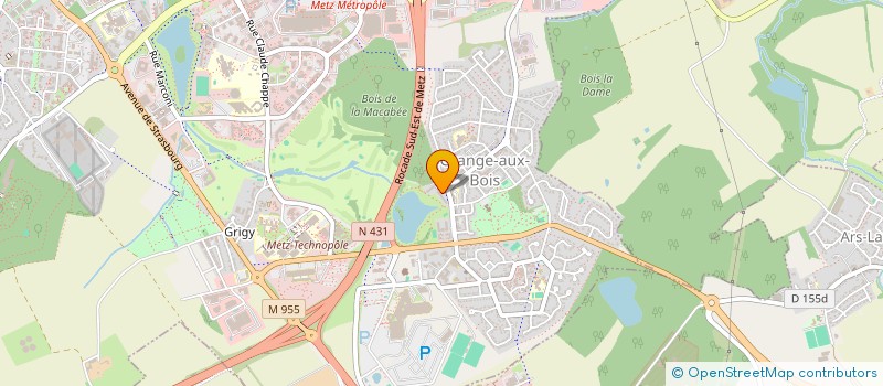 localisation de l'entreprise MONSIEUR YVES DELRUE  METZ